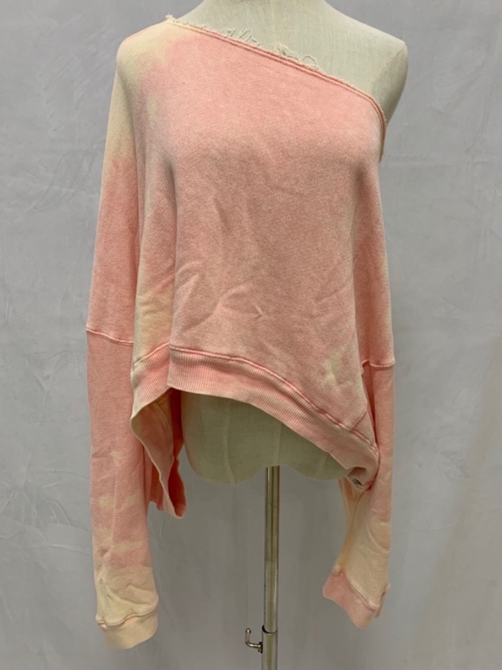 R13 Patti Off the Shoulder Sweatshirt